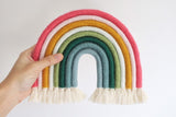 Rainforest rainbow wall hanging