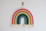 Rainforest rainbow wall hanging