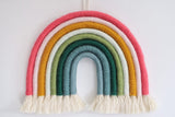 Rainforest rainbow wall hanging