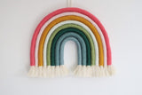 Rainforest rainbow wall hanging