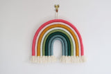 Rainforest rainbow wall hanging