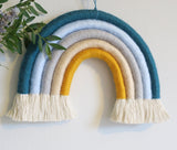 Mason rainbow wall hanging