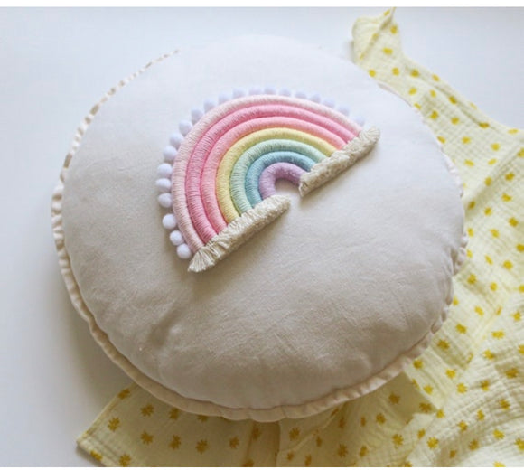 Baby rainbow cushion